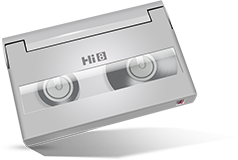Wie digitalisiere ich meine Video8 und Hi8-Kassetten?